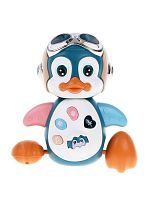 Муз. игрушка-каталка "Веселый пингвин": зв. и свет. эффекты, эл. пит. AA*3 не вх. в комплект