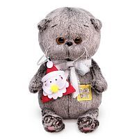 Басик BABY с игрушкой Дед Мороз 20 см