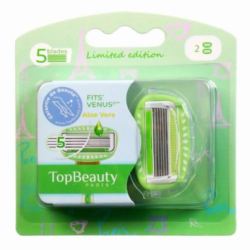 topbeauty paris cменные кассеты женские 5 лезвий 2шт TopBeauty Paris Cменные кассеты женские 5 лезвий 2шт