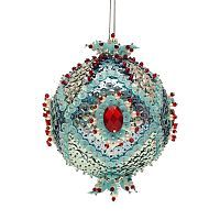 Набор для творчества Волшебная мастерская Новогодний шар из пайеток "Лед и пламя"