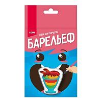 Набор для творчества LORI Барельефы из гипса Летняя радость