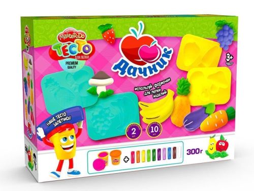 Тесто для лепки MASTER DO 10 цв., Дачник