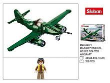 Конструктор Sluban Самолет истребитель 38см