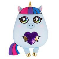 Мягкая игрушка Maxitoys Antistress Подушка Единорог с Сердцем, 35 см