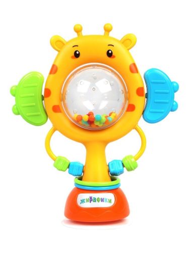Развивающая игрушка на присоске "Жирафик"
