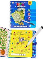 Развивающая игра Рыжий кот Игры с маркером Лабиринты