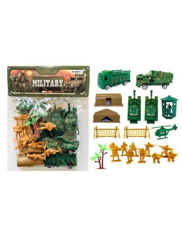 Набор Военный, 23 предмета, пакет