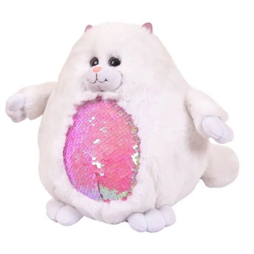 кошка с пайетками 20 см Кошка с пайетками 20 см