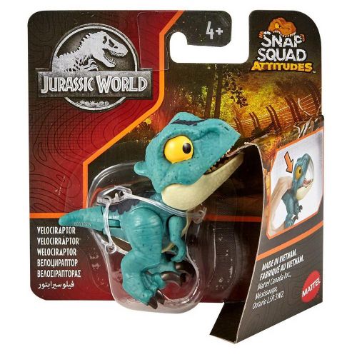 фигурка mattel jurrasic world сбежавшие динозаврики snap squad в ассортименте фото 3 Фигурка Mattel Jurrasic World Сбежавшие динозаврики Snap Squad в ассортименте фото 3