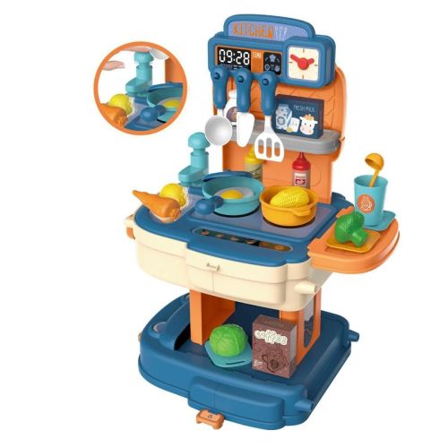 Игровой набор Чемоданчик-ранец Junfa Кухня юного шеф-повара WK-13693 фото 4