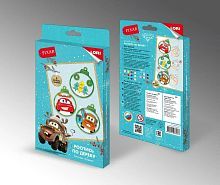 Набор для творчества LORI Роспись по дереву Disney Ёлочные игрушки Тачки