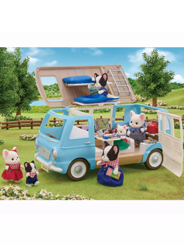 Набор фигурок Sylvanian Families Семья Французских бульдогов 2160 фото 5