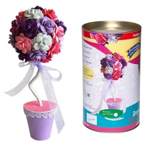 Топиарий Розочки, 25 см фото 2