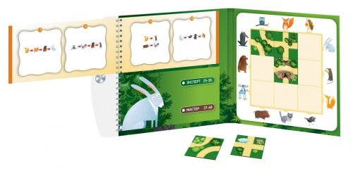 Игра-головоломка Десятое королевство "Лесные гости. Найди верный путь" арт.03552 фото 2