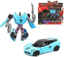 Робот-машина, в комплекте оружие 2шт., коробка, в ассортименте