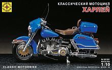Модель Автомобили и мотоциклы  Классический мотоцикл Харлей  1:10