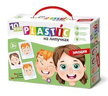 Пазл-пластик на липучках Эмоции