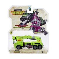 Трансформер 1 TOY Трансботы Инженерный батальон XL: Мега Кранер Т16434, зеленый/фиолетовый