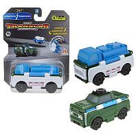 Transcar 2в1: Автоцистерна – Внедорожник, 8 см