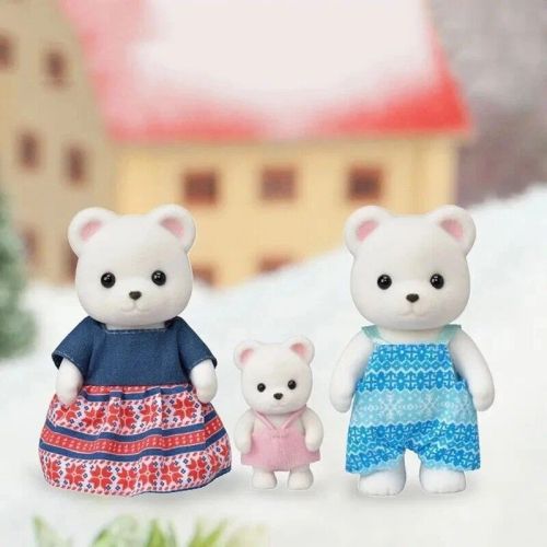 фигурки sylvanian families семья полярных мишек 5396 фото 4 Фигурки Sylvanian Families Семья Полярных мишек 5396 фото 4