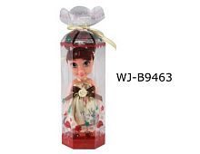 Кукла ABtoys Emily мини в прозрачной коробочке (темные волосы) , 16,5см