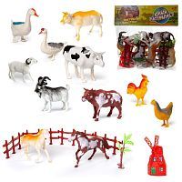 Игровой набор ABtoys Юный натуралист Фигурки животных с акссесуарами, в ассортименте 2 вида