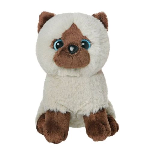 Мягкая игрушка ABtoys Домашние любимцы Кошка сиамская, 15см фото 4