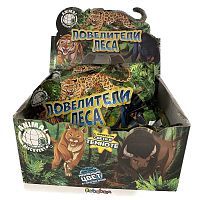 Фигурки-тянучки животные Повелители леса, в ассорт.