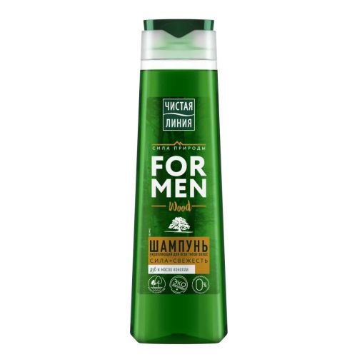 чистая линия шампунь укрепляющий для мужчин 400мл фото 10 Чистая Линия Шампунь Укрепляющий для мужчин 400мл фото 10