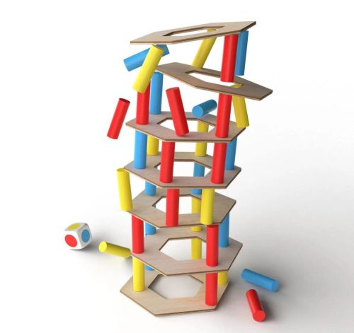 Развивающая игра Десятое королевство Сорви башню цветная фото 5