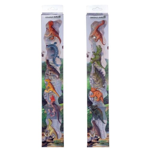 игровой набор junfa фигурки динозавров, 6 штук Игровой набор Junfa Фигурки динозавров, 6 штук