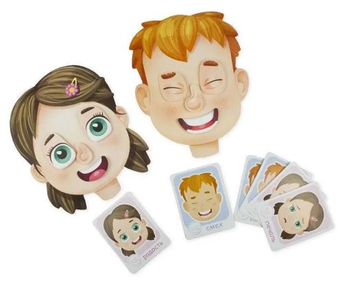 пазл-пластик на липучках эмоции фото 5 Пазл-пластик на липучках Эмоции фото 5