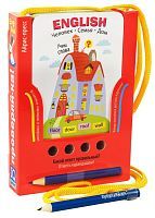 Набор карточек Проверяй-ка. English. Учим слова. Путешествие. Профессии. Город