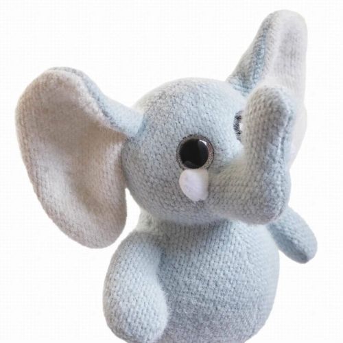 Мягкая игрушка Abtoys Knitted. Слоник вязаный, 20см фото 3