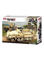 Конструктор Военная техника, 460 дет., коробка  СОБРАН