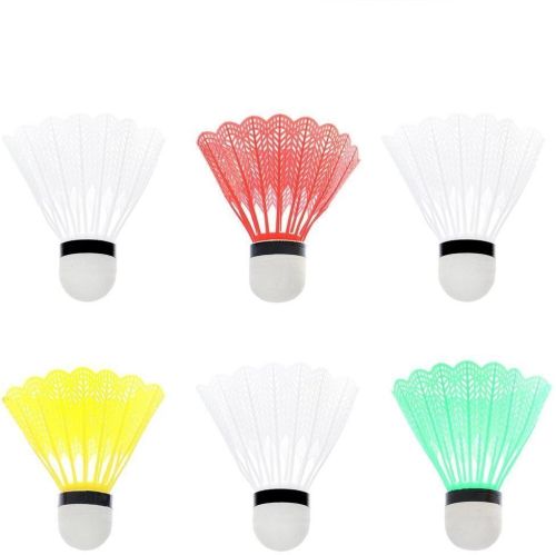 воланы для бадминтона 8х7 см 6 штук цветные 636086 фото 2 Воланы для бадминтона 8х7 см 6 штук цветные 636086 фото 2