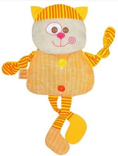 Игрушка-грелка Мякиши Кот, 35 см