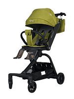 Прогулочная коляска QPLAY Qbook с поворотным сиденьем 360° оливковый 655168