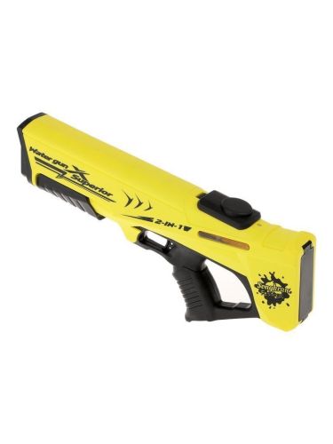 Аккумуляторный водный Бластер 42 см с автозабором желтый 194B фото 4