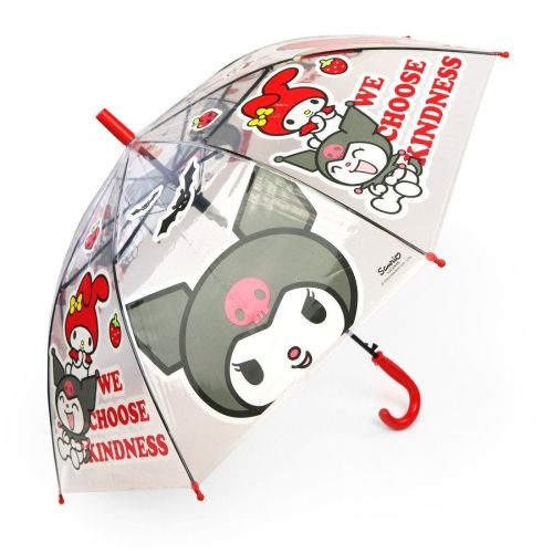 Зонт детский Куроми и Май Мелоди, полуавтомат, прозрачный