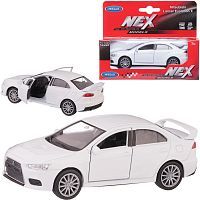 Машинка Welly 1:38 MITSUBISHI LANCER EVOLUTION X белый
