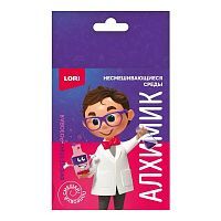 Набор для опытов LORI Химические опыты Несмешивающие среды Фиолетово-розовая