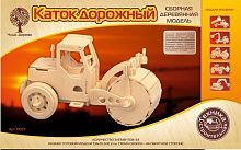 Сборная деревянная модель Чудо-Дерево Строительная техника Каток