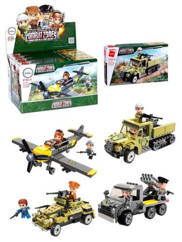 Конструктор Военная техника, в ассорт., дисплей