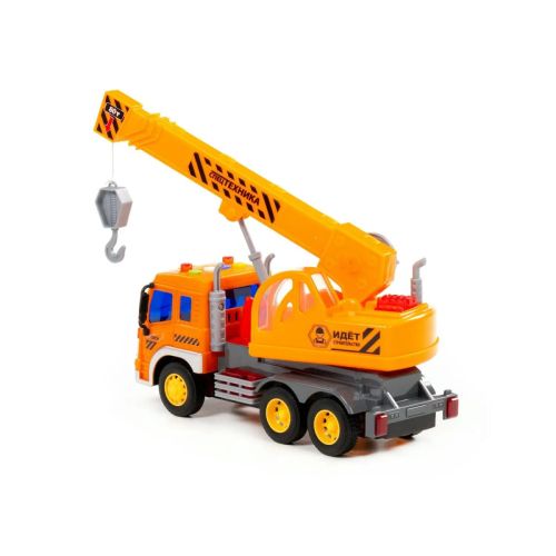 полесье автомобиль кран сити оранжевый фото 5 ПОЛЕСЬЕ Автомобиль кран Сити оранжевый фото 5