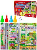 Настольная игра Рыжий кот Ходилки Правила маленького пешехода