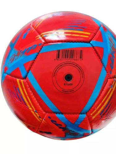 Мяч футбольный X-Match размер 5 покрышка 1 слой PVC 1.6 мм 57099 фото 2