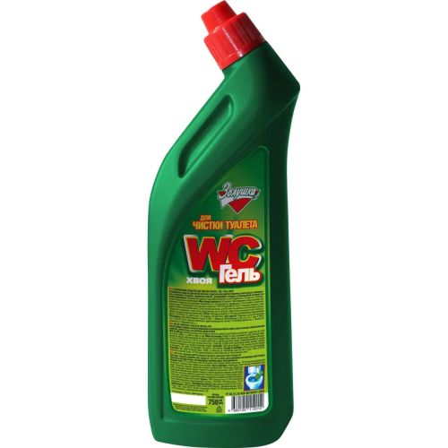 золушка средство для чистки туалета wc гель хвоя 750мл фото 2 Золушка Средство для чистки туалета WC гель Хвоя 750мл фото 2