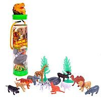 Игровой набор ABtoys Юный натуралист в тубе "Дикие животные"