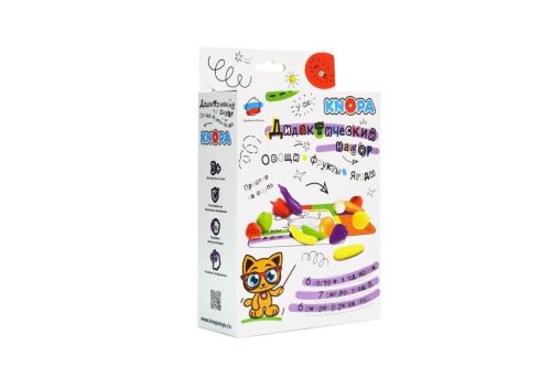 Настольная игра Knopa Дидактический набор. Овощи, фрукты, ягоды